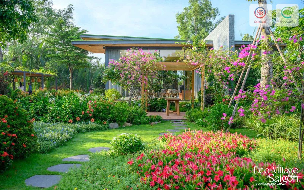 khong gian xanh eco village saigon river