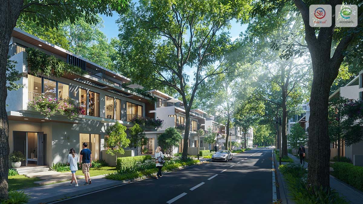 ha tang thuc day gia tri eco village saigon tang cao